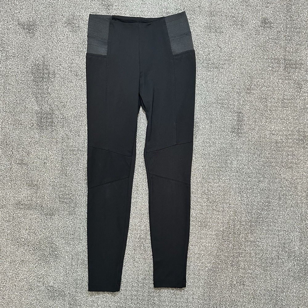Kut from the Kloth Black Angie Skinny Ponte Knit Pant Legging Stretch -MEDIUM